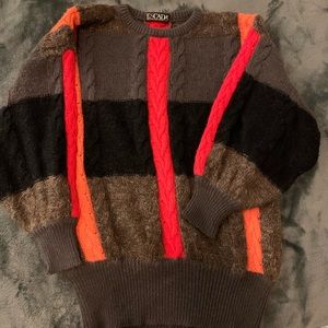 90’ Escada cable knit sweater